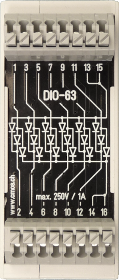 Diodenmodul von oben