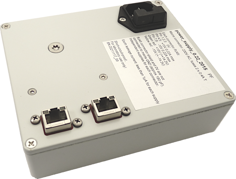Powersupply 0.22 seitlich
