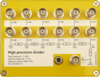 Spannungsteiler mit 6 Dekaden
